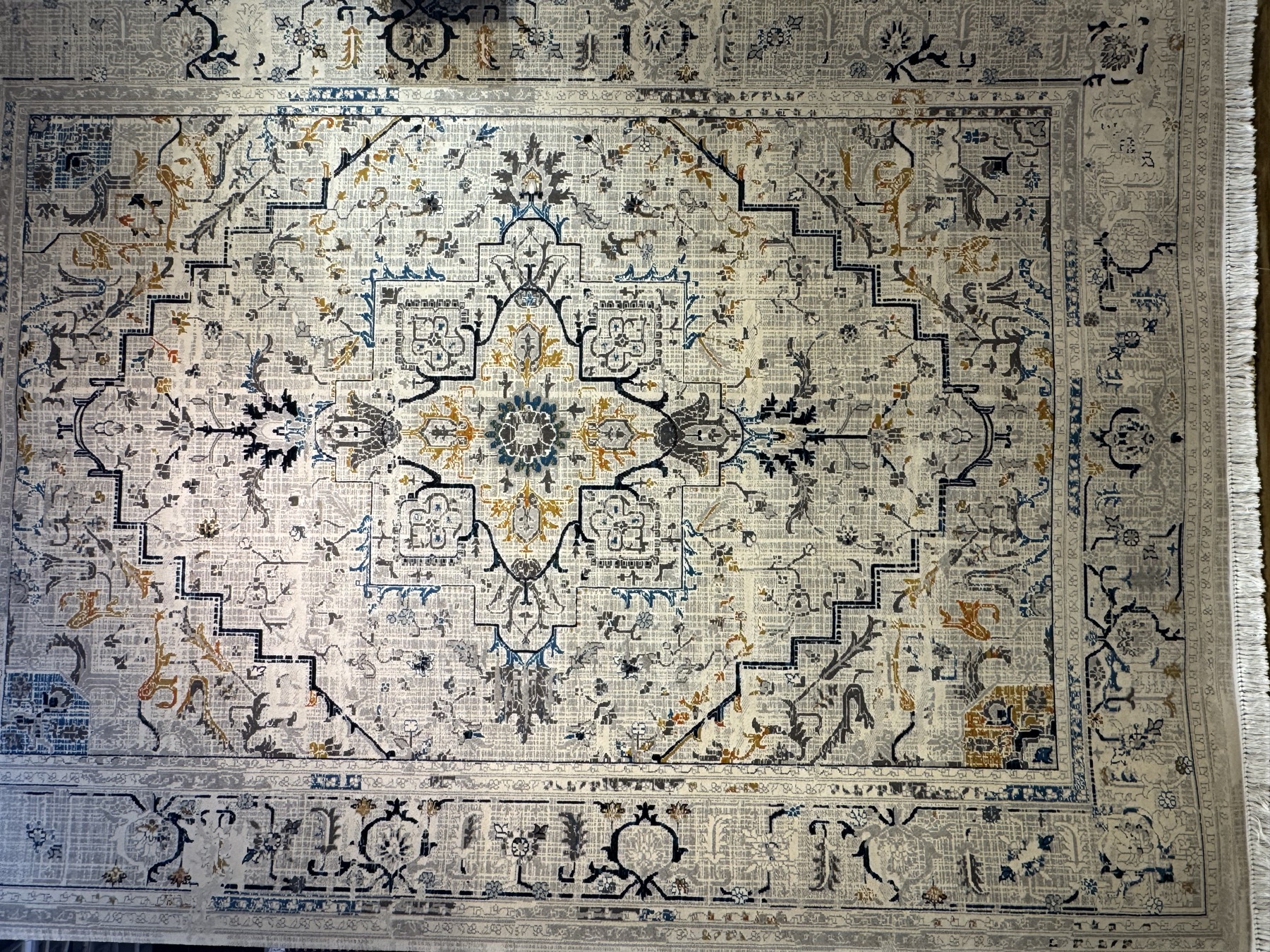 MURA factory carpet display