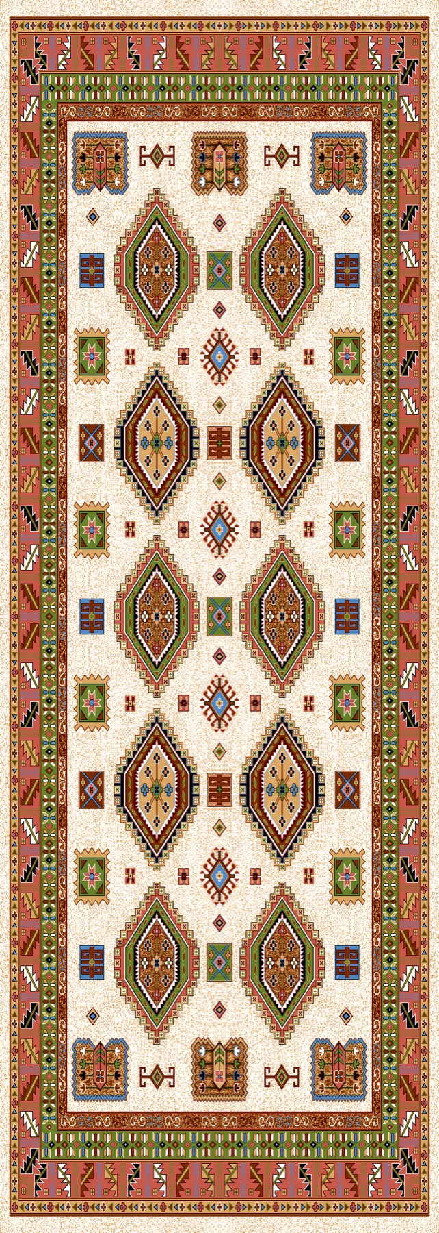 MURA custom carpet design