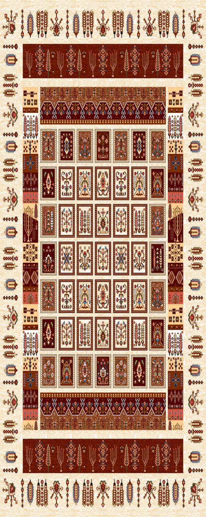MURA carpet design